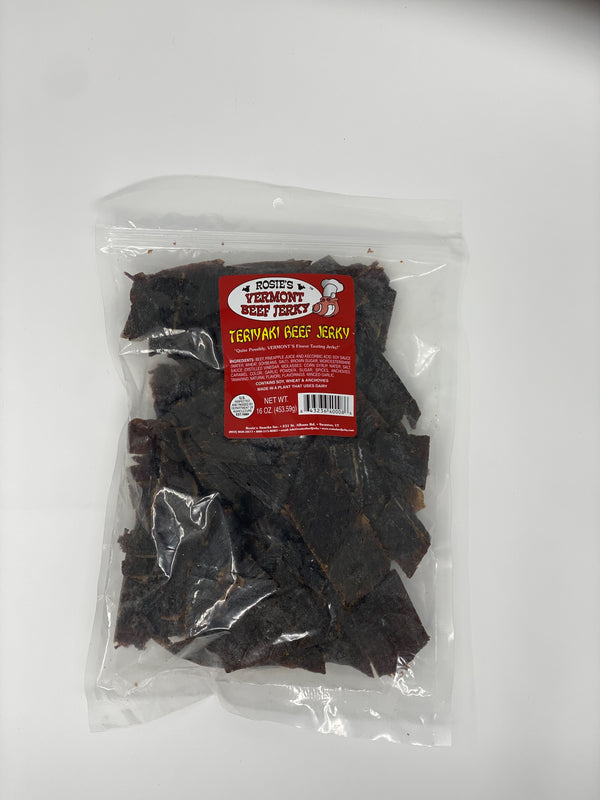 Rosie's Vermont Beef Jerky - Teriyaki Flavor