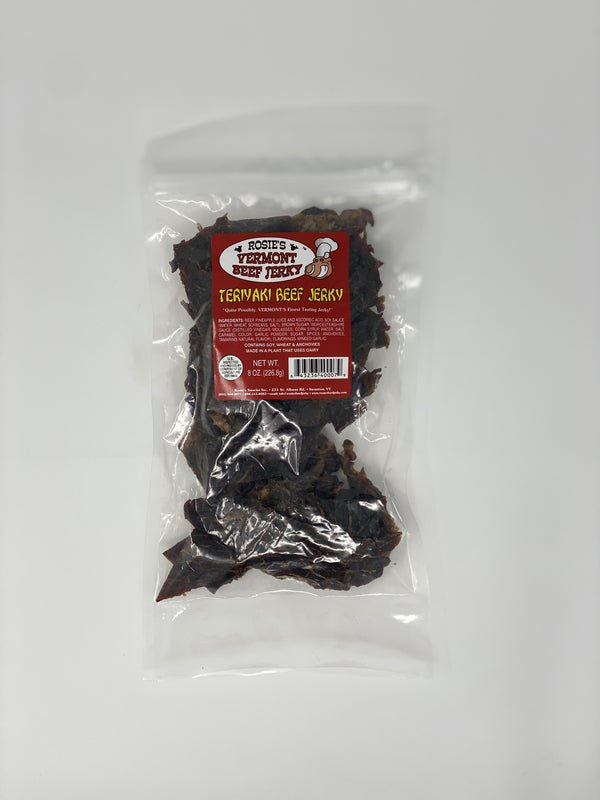 Rosie's Vermont Beef Jerky - Teriyaki Flavor