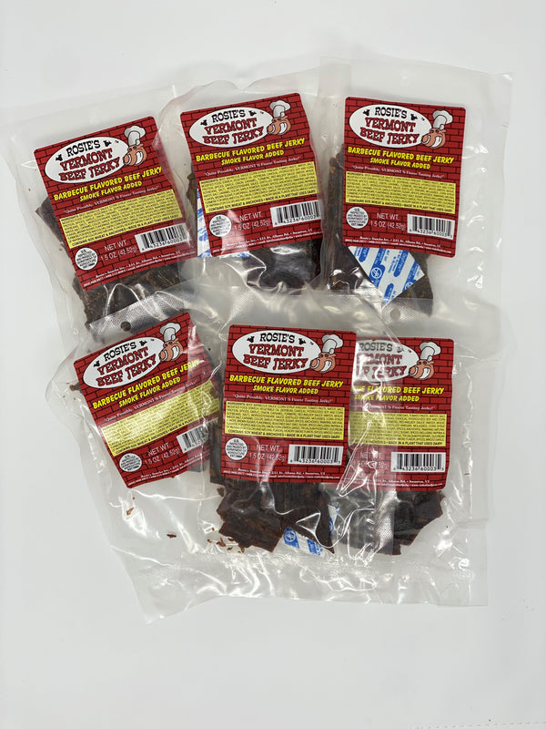 Rosie's Vermont Beef Jerky - BBQ Flavor