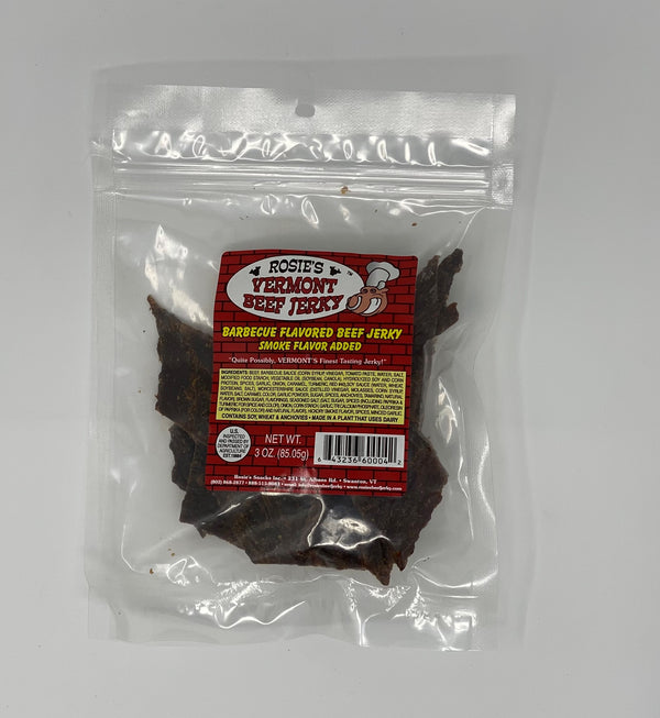 Rosie's Vermont Beef Jerky - BBQ Flavor