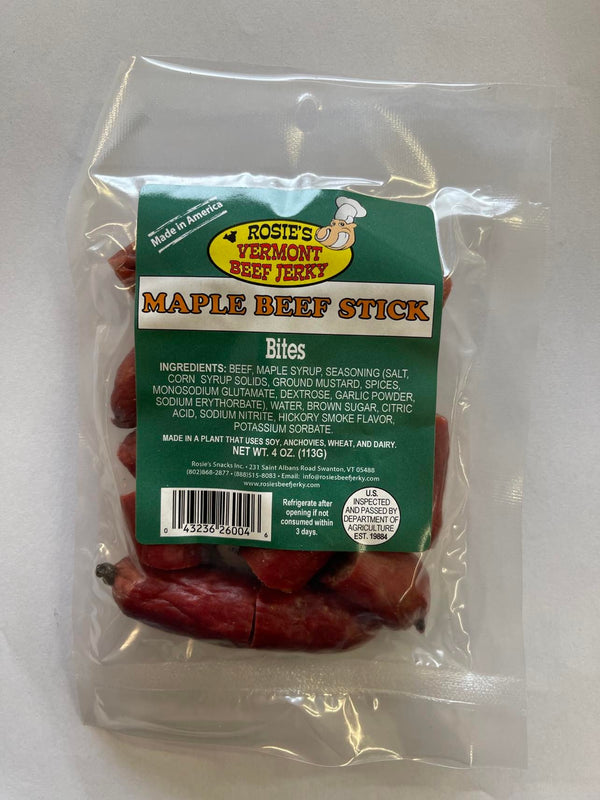 Rosie's Maple Beef Stick Bites